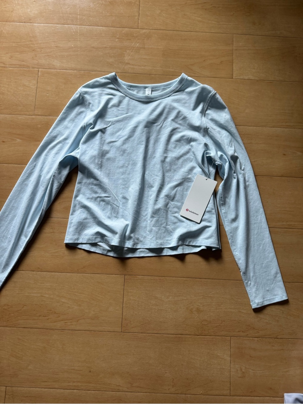 NWT | lululemon | Light Blue Long-Sleeve Tee | Size 10